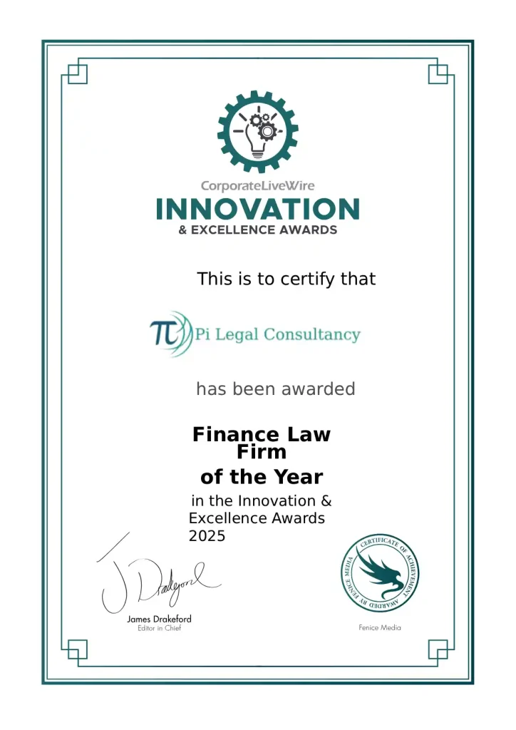 banking and finace law firm on the year 2025