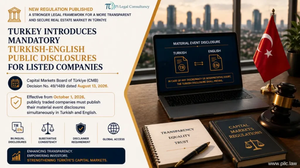 Türkiye Introduces Mandatory Turkish-English Public Disclosures for Listed Companies